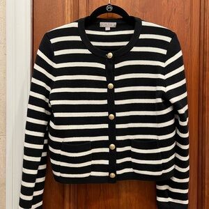 Jcrew ladies jacket sweater. Worn once.